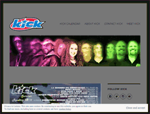 Tablet Screenshot of kickband.com